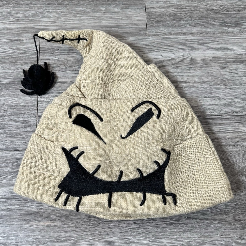 Disney Parks Nightmare Before Christmas Oogie Boogie Halloween Burlap Hat Adult